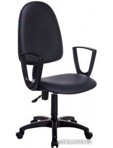 Кресло Бюрократ CH-1300N (искусственная кожа, черный)