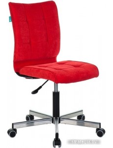 Кресло Бюрократ CH-330M/VELV88 (красный)