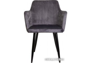 AksHome Brit (серый велюр/черный)