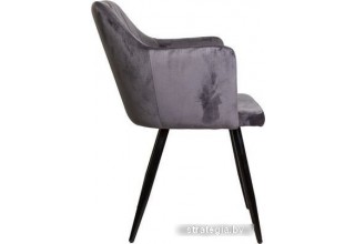 AksHome Brit (серый велюр/черный)