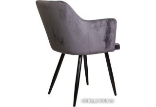 AksHome Brit (серый велюр/черный)