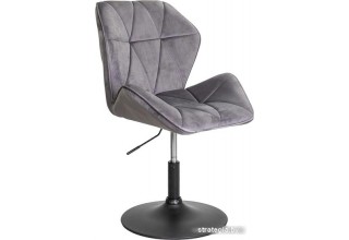 AksHome Oslo 62678 (темно-серый велюр/черный)