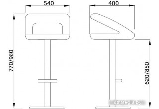 Стул AksHome Rosa 27638 (крем)