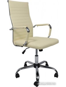 Кресло AksHome Elegance Light Eco (кремовый)