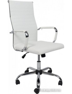 Кресло AksHome Elegance Light Eco (белый)