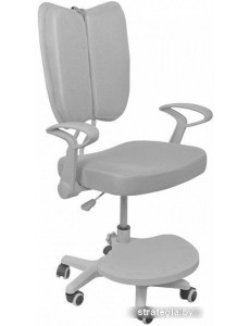 Детское ортопедическое кресло AksHome Pegas (серый)