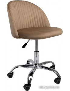 Кресло AksHome Sirena (бежевый велюр)