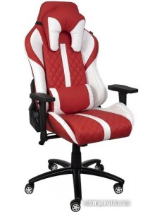 Кресло AksHome Sprinter Eco 74997 (белый/красный)