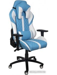 Кресло AksHome Sprinter Eco 74998 (голубой/белый)