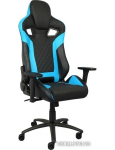 Кресло AksHome Viking (голубой/черный)