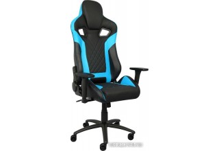 Кресло AksHome Viking (голубой/черный)