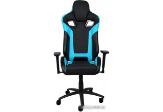 Кресло AksHome Viking (голубой/черный)