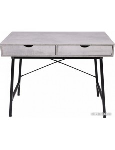 Стол Aks Home Agat 80035 (бетон/черный металл)