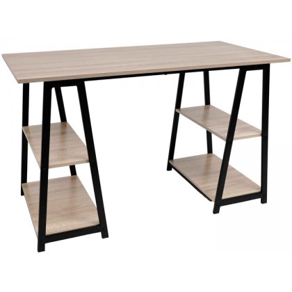 AksHome Topaz 86202 (светлый дуб/черный)