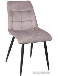 Стул AksHome Fred (пыльно-розовый/черный)