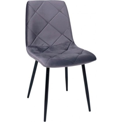 AksHome Gill 94146 (темно-серый велюр/черный)