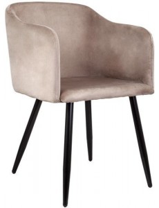 Интерьерное кресло Седия Orly 67637 (бежевый/черный)