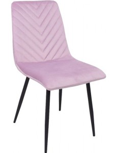 Стул AksHome Violin (лиловый велюр/черный)