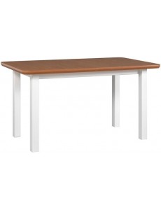Кухонный стол DREWMIX Wenus 2 S (белый/коричневый)
