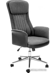 Кресло Halmar Argento (графит/черный)