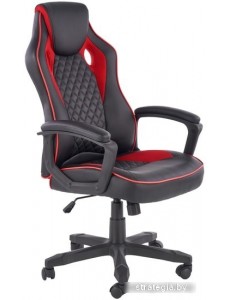 Кресло Halmar Baffin (черный/красный)