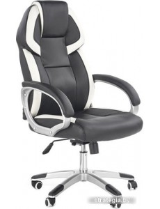 Кресло Halmar Barton (черный/белый)