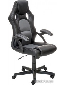 Кресло Halmar Berkel (черный/серый)