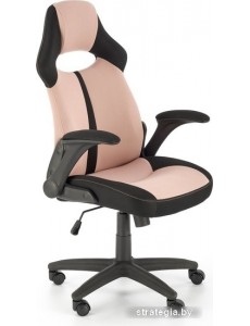 Кресло Halmar Bloom (розовый/черный)