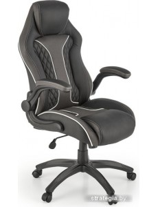 Кресло Halmar Hamlet (черный/серый)