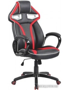 Кресло Halmar HONOR (черный/красный)