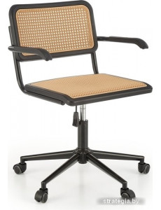 Кресло Halmar Incas (коричневый/черный)