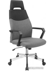 Кресло Halmar OLAF (черный/серый)