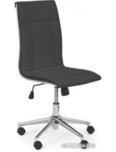 Кресло Halmar Portos (черный/хром)