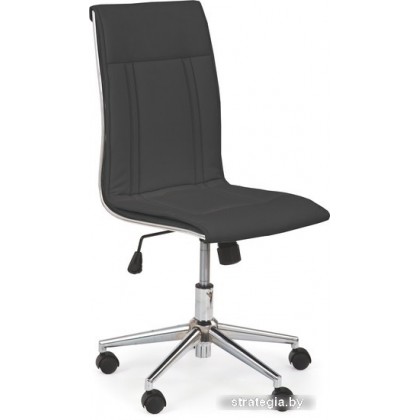 Кресло Halmar Portos (черный/хром)