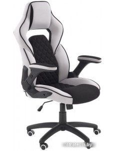 Кресло Halmar Sonic (черный/светло-серый)