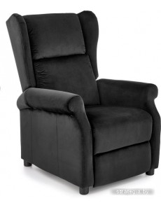 Интерьерное кресло Halmar Agustin 2 раскладное (черный)