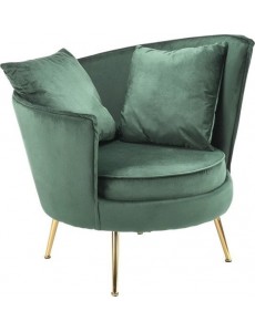 Интерьерное кресло Halmar Almond (темно-зеленый)