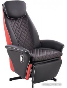 Реклайнер Halmar Camaro (черный/красный)