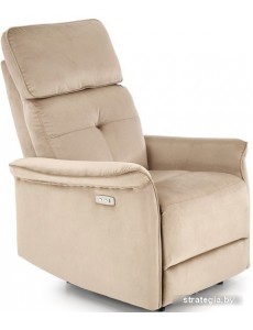 Электрический реклайнер Halmar Semir раскладное (бежевый)