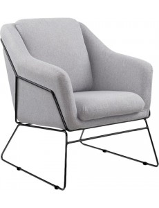 Интерьерное кресло Halmar Soft 2 (серый/черный)