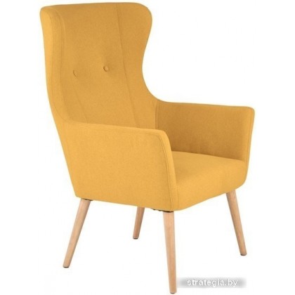 Интерьерное кресло Halmar Cotto (горчичный)