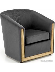 Интерьерное кресло Halmar Enrico (серый)