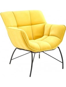 Интерьерное кресло Halmar Belton (желтый)
