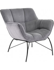 Интерьерное кресло Halmar Belton (серый)