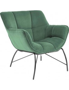 Интерьерное кресло Halmar Belton (темно-зеленый)