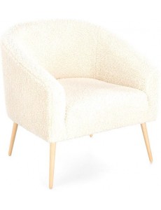 Интерьерное кресло Halmar Grifon 2 (кремовый/натуральный)