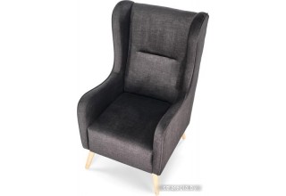 Интерьерное кресло Halmar Chester 2 (антрацит/натуральный)