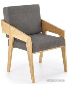 Интерьерное кресло Halmar Freedom (дуб натуральный/серый)