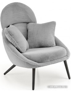 Интерьерное кресло Halmar Merry (серый)