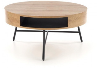 Halmar Camila 80x41 (дуб золотой/черный)